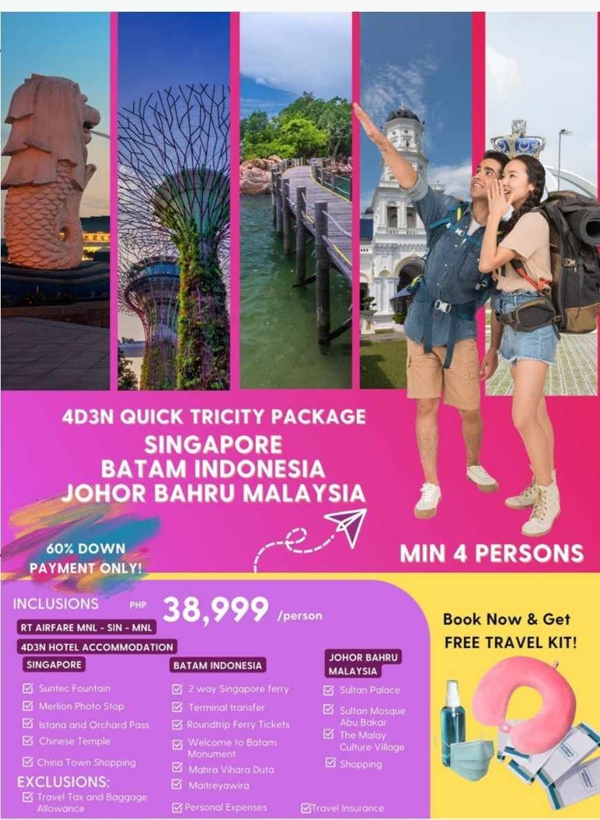 Singapore, Batam, Johor Bahru Package