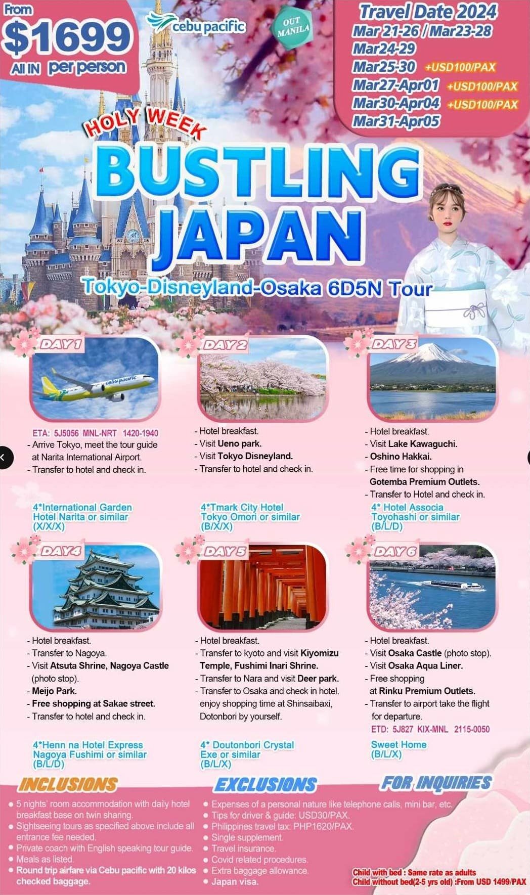 Bustling Japan Package